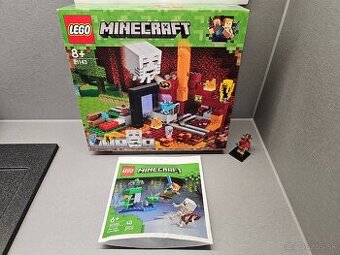 Nové LEGO Minecraft 21143 Podzemná brána + bonus 30705