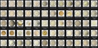 Pamätné 2 EURO - UNC + OBEH