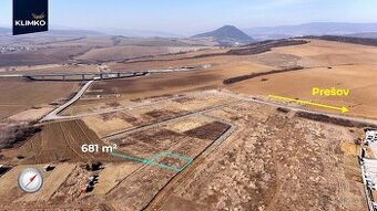 Pozemok Pre Rodinný Dom – 681 M² | Prešov – Kráľová Hora