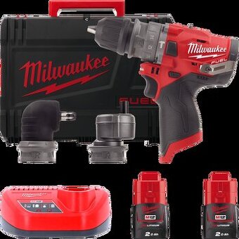 MILWAUKEE M12 FUEL™ Aku vŕtačka s príklepom s vymeniteľným s