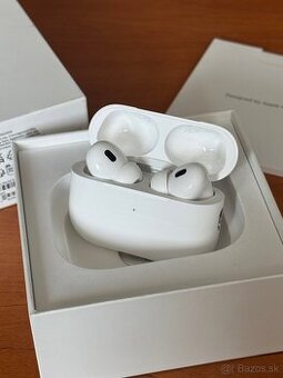 Apple AirPods Pro 2 USB C - rok záruka, len odskúšané