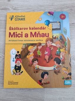 Albi kniha skolkarov kalendar Mici a Mnau - 1