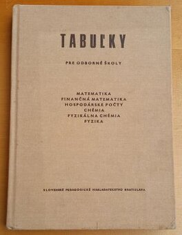 Tabuľky pre odborné školy