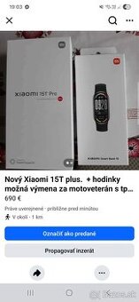 Vymením za jawa moto. Nový xiaomi 15T+