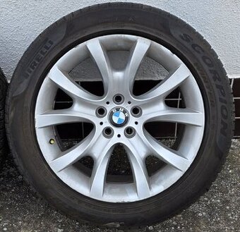 255/50 R19 zimné+BMW disky V-Spoke 257 Silver