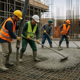 HĽADÁME SKÚSENÝCH PRACOVNÍKOV NA ŽELEZOBETÓNOVÉ PRÁCE DE