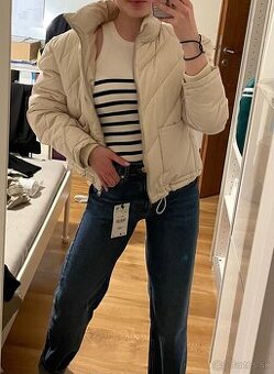 Béžová damska bunda