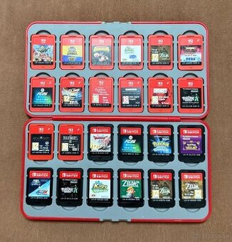 predám hry nintendo switch 1 a 2