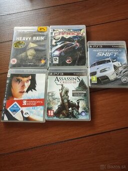Predám hry na PS 3