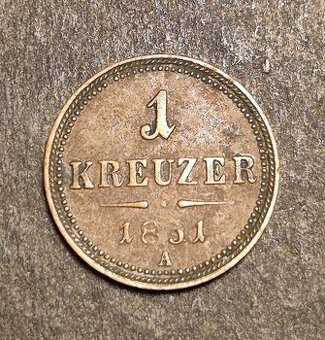 Chyborazba 1 Grajciar 1851 A