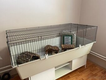Klietka pre väčšie hlodavce 155x75x60cm