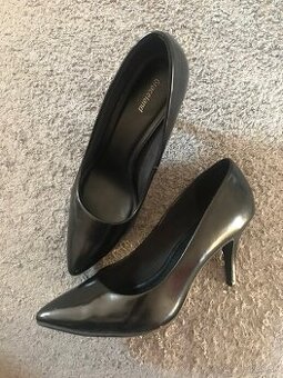 čierne lodičky Graceland v.38