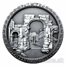Stříbrná mince - PALMYRA Ztracená světová města 2 Oz 2021