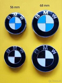 BMW 56 a 68 mm stredové krytky