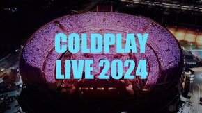 Coldplay Budapešť streda 19.6.2024 státie 4ks