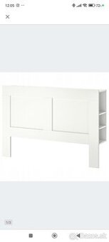 Zástena za posteľ IKEA brimnes 21101