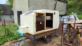 obytny prives, karavan do vozika