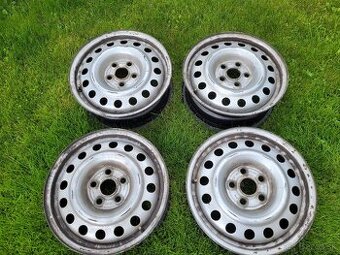 Predám 4 ks plechové disky 16-ky 5x112 VW, Škoda, Audi