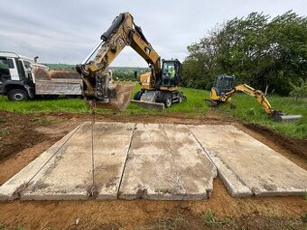 Zemne a búracie Prace. Drveny Beton