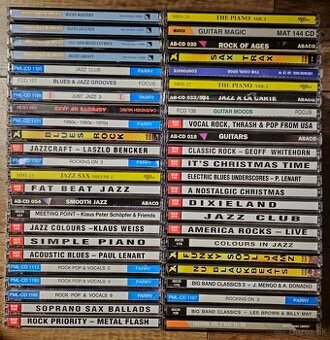 Na predaj originálne CD jazz, blues, rock