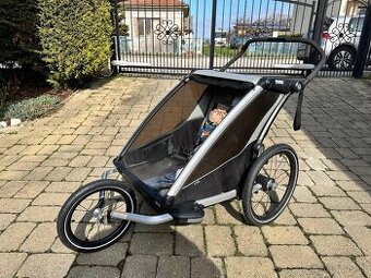 Thule Chariot Lite 2 detský vozík, agáve