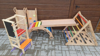 montessori ,Učiaca veža - -polohovateľná