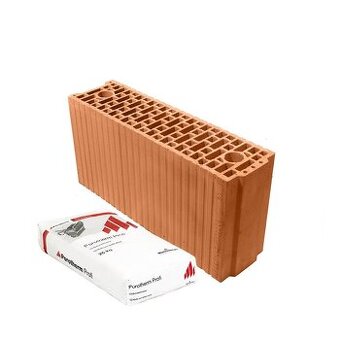 Tehly Porotherm 14 na maltu