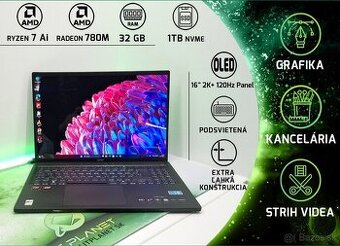 🟢 Acer Swift Edge 16 OLED – mega výkon v ultraľahkom tele🟢