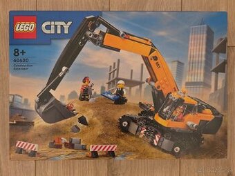 Lego City 60420 Žltý bager (Yellow Construction Excavator)