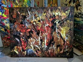 Maľovaný obraz Bruno Cantais - Eclosion