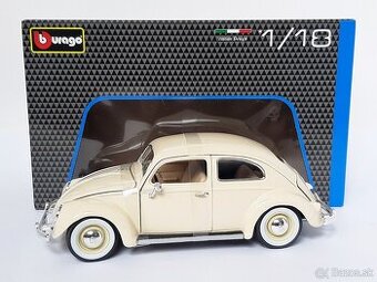 1:18 - Volkswagen Käfer / Chrobák (1955) - Bburago - 1:18