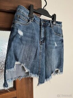 CHANTALL Riflová sukňa č. 38