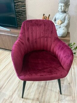 Jedálenská stolička/kreslo k toaletnemu stolíku