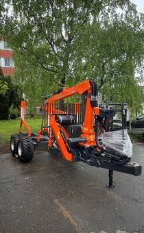 Vyvažecí vlek vyvažečka, vývozka MTM 10T Ruka 6.6m - 1