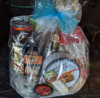 Nerozbalený darčekový kôš