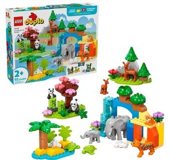 Nové Lego Duplo 10446 Rodinky divokých zvierat 3v1