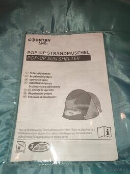Plážový stan pop up