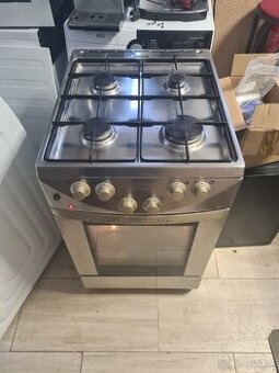 Nerezový kombinovaný sporák gorenje