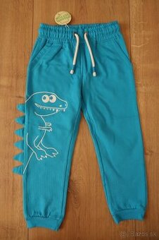 DINO tepláky BONPRIX 104/110 - NOVÉ s visačkou