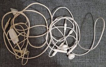 Káblové slúchadlá Samsung a Huawei