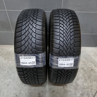 Zimné pneumatiky 215/65 R17 BRIDGESTONE