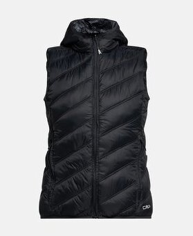 Dámska CMP vesta zateplená s kapucou - nová