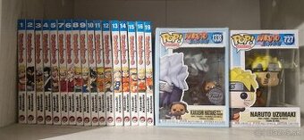 Predám Manga Naruto knihy, plagáty, postavičky...
