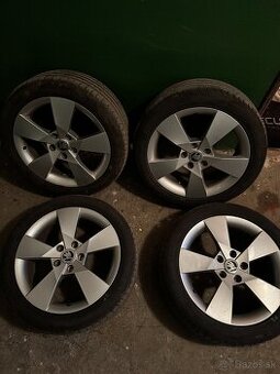Elektróny plus kolesá 5x112 R17 Škoda