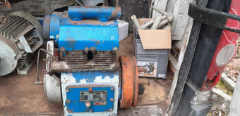 predam kompresor 2 valec orlik + motor 7,5 kw. - 1