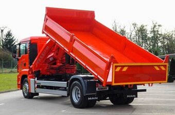 MAN TGS 18.320 / TROJSTRANNÝ SKLÁPAČ + HYDRAULICKÁ RUKA
