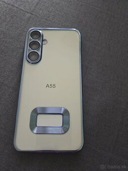 Cover zadný na Samsung A55 5g modrý nepoužívaný len rozbalen