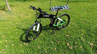 Nový,Celoodpružený, skladací elekrobicykel 250 W Shimano