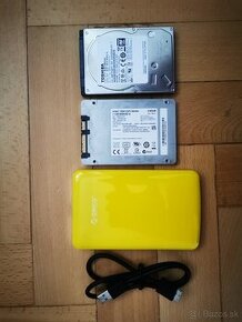 SSD 240GB + HDD 500GB + ADAPTÉR (SPOLU)