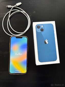 iPhone 13, 128GB v modrej farbe